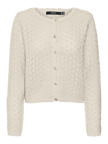 VERO MODA VMJACKIE LS O-Neck Cardigan Boo von VERO MODA