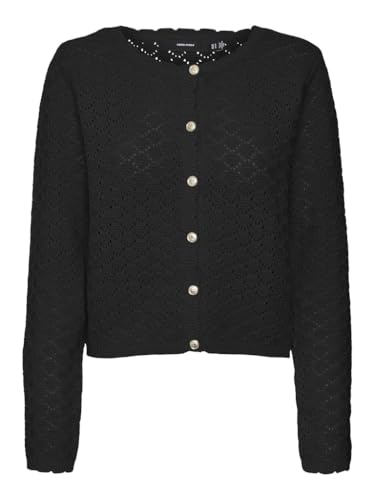 VERO MODA VMJACKIE LS O-Neck Cardigan Boo von VERO MODA