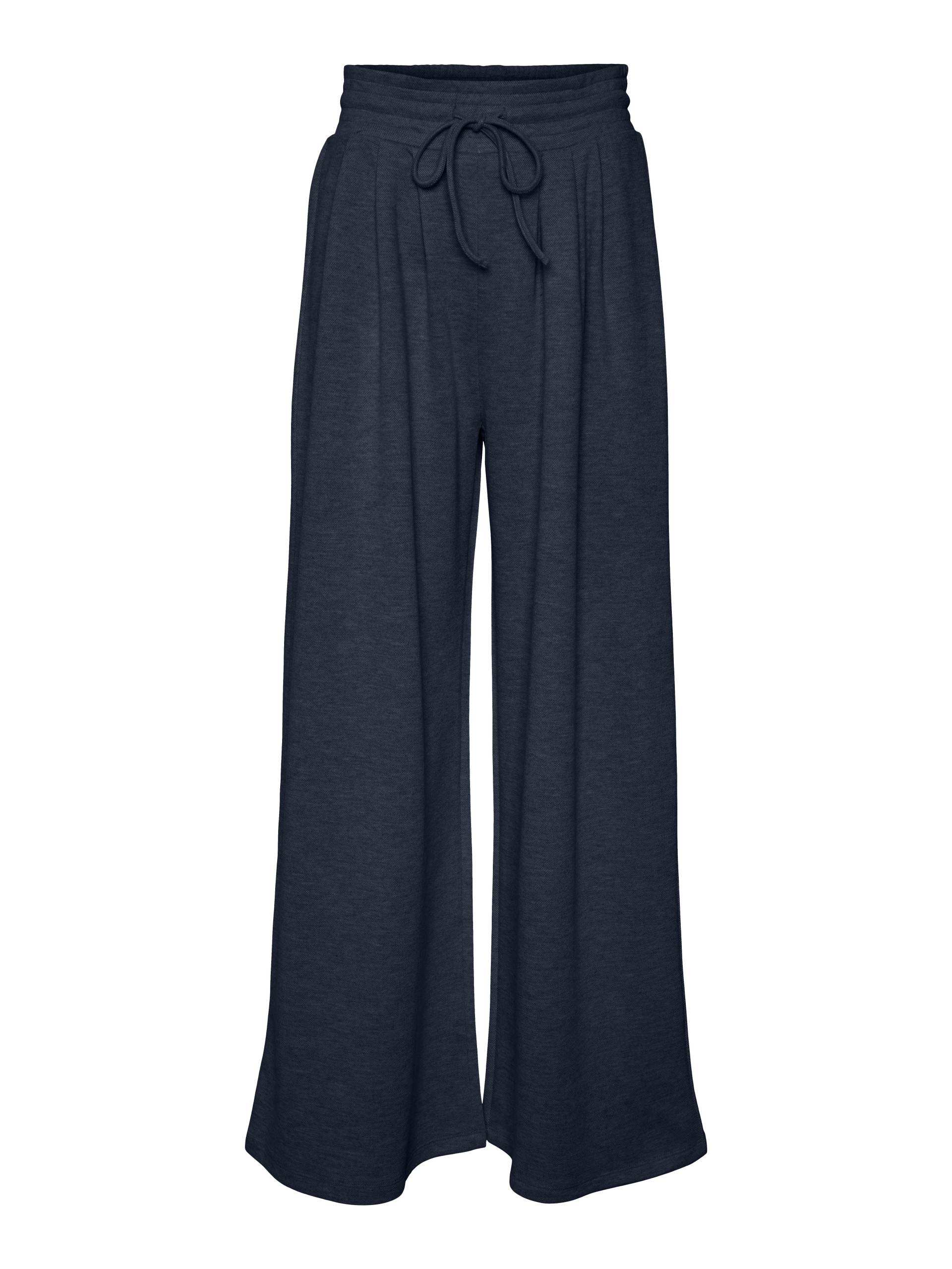 VERO MODA - VMJANET HW WIDE PANT JRS GA navy blazer - Gr. - S von VERO MODA