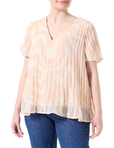 VERO MODA VMKATE S/S V-Neck TOP WVN BTQ von VERO MODA