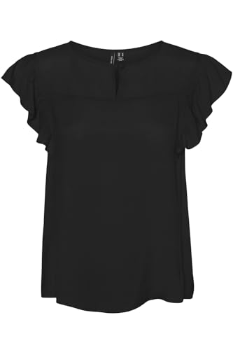 VERO MODA VMKATJA SL Frill TOP WVN VERO MODA VMKATJA SL Frill TOP WVN von VERO MODA
