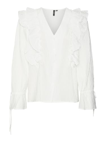 VERO MODA VMKAUSA Frill LS TOP WVN GA von VERO MODA