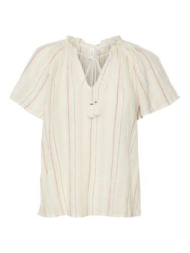 VERO MODA VMKAYA S/S V-Neck TOP WVN BTQ von VERO MODA