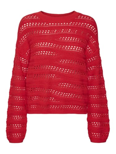 VERO MODA VMLILJA LS O-Neck Pullover GA von VERO MODA