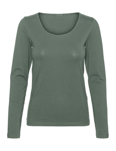 VERO MODA VMLULU LS U-Neck TOP JRS GA NOOS von VERO MODA