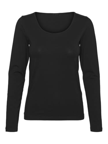 VERO MODA VMLULU LS U-Neck TOP JRS GA NOOS von VERO MODA