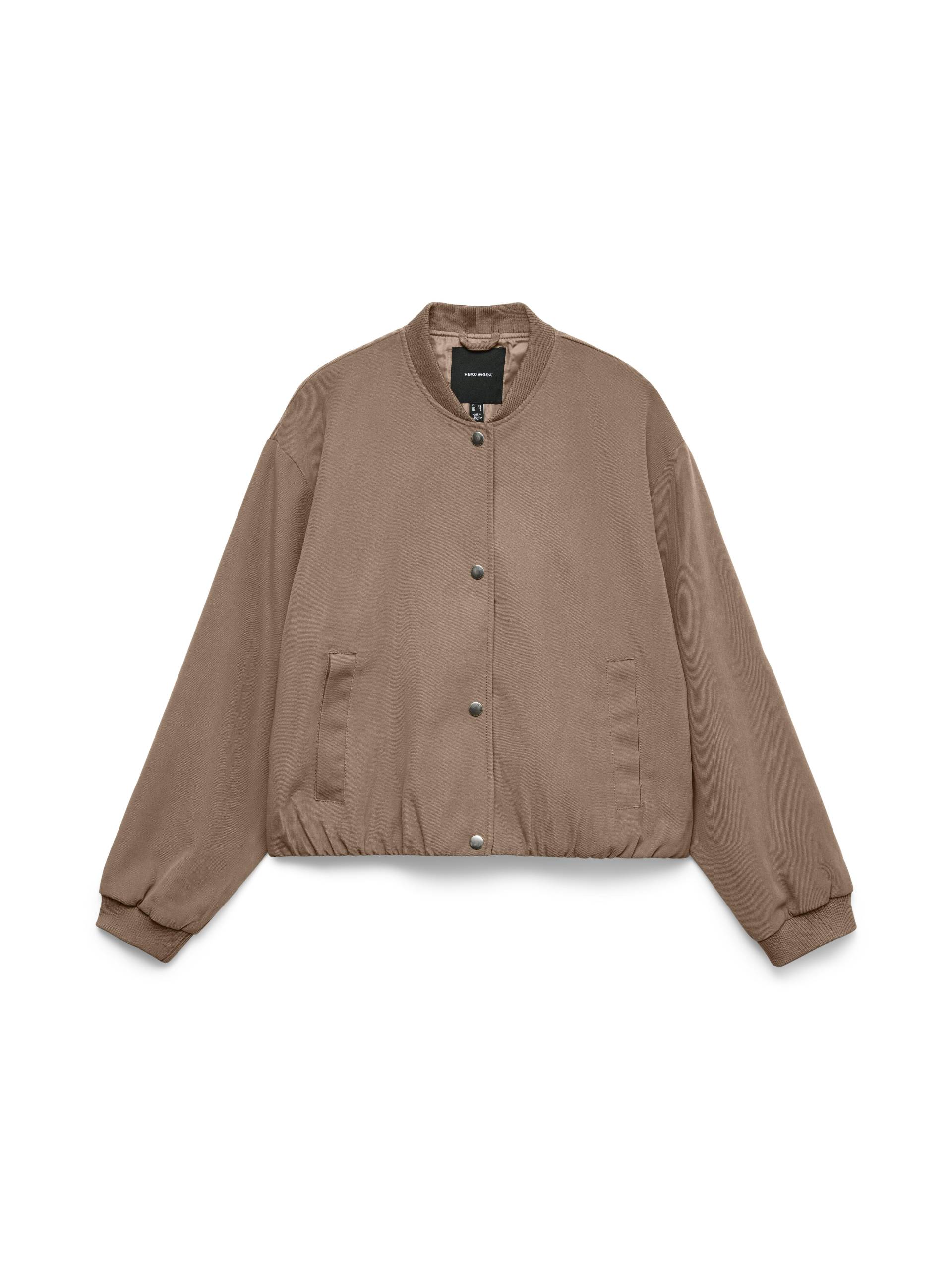 VERO MODA - VMMAPLE LS BOMBER JACKET fossil - Gr. - 34 von VERO MODA