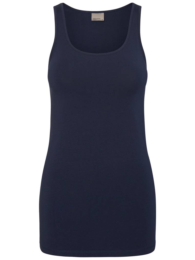 VERO MODA - VMMAXI MY SOFT LONG TANK TOP NOOS black iris - Gr. - XS von VERO MODA