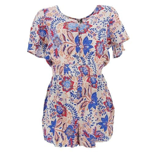 VERO MODA VMMENNY V-Neck SS Playsuit WWN GA von VERO MODA