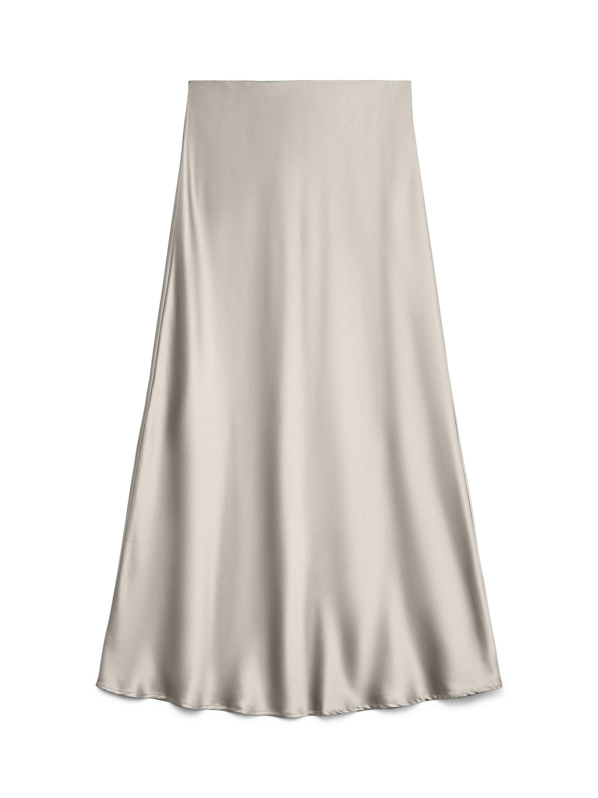 VERO MODA - VMMERLE ANKLE SKIRT WVN GA NOOS pumice stone - Gr. - XL von VERO MODA