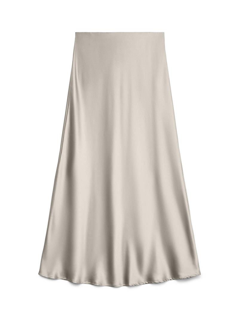 VERO MODA - VMMERLE ANKLE SKIRT WVN GA NOOS pumice stone - Gr. - XL von VERO MODA