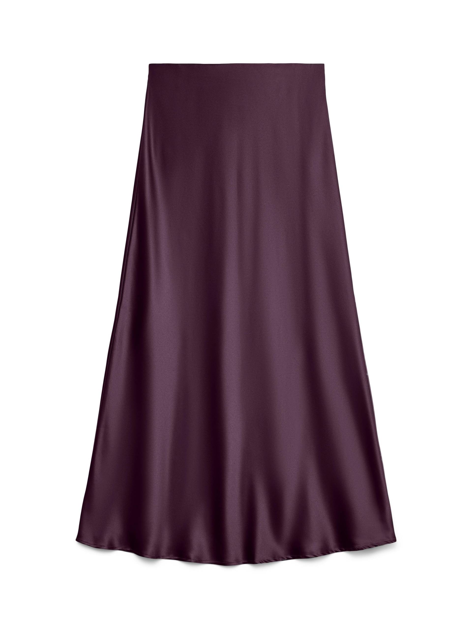 VERO MODA - VMMERLE ANKLE SKIRT WVN GA NOOS winetasting - Gr. - L von VERO MODA