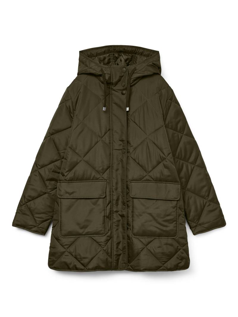 VERO MODA - VMMILLIE TESSA COAT grape leaf - Gr. - M von VERO MODA