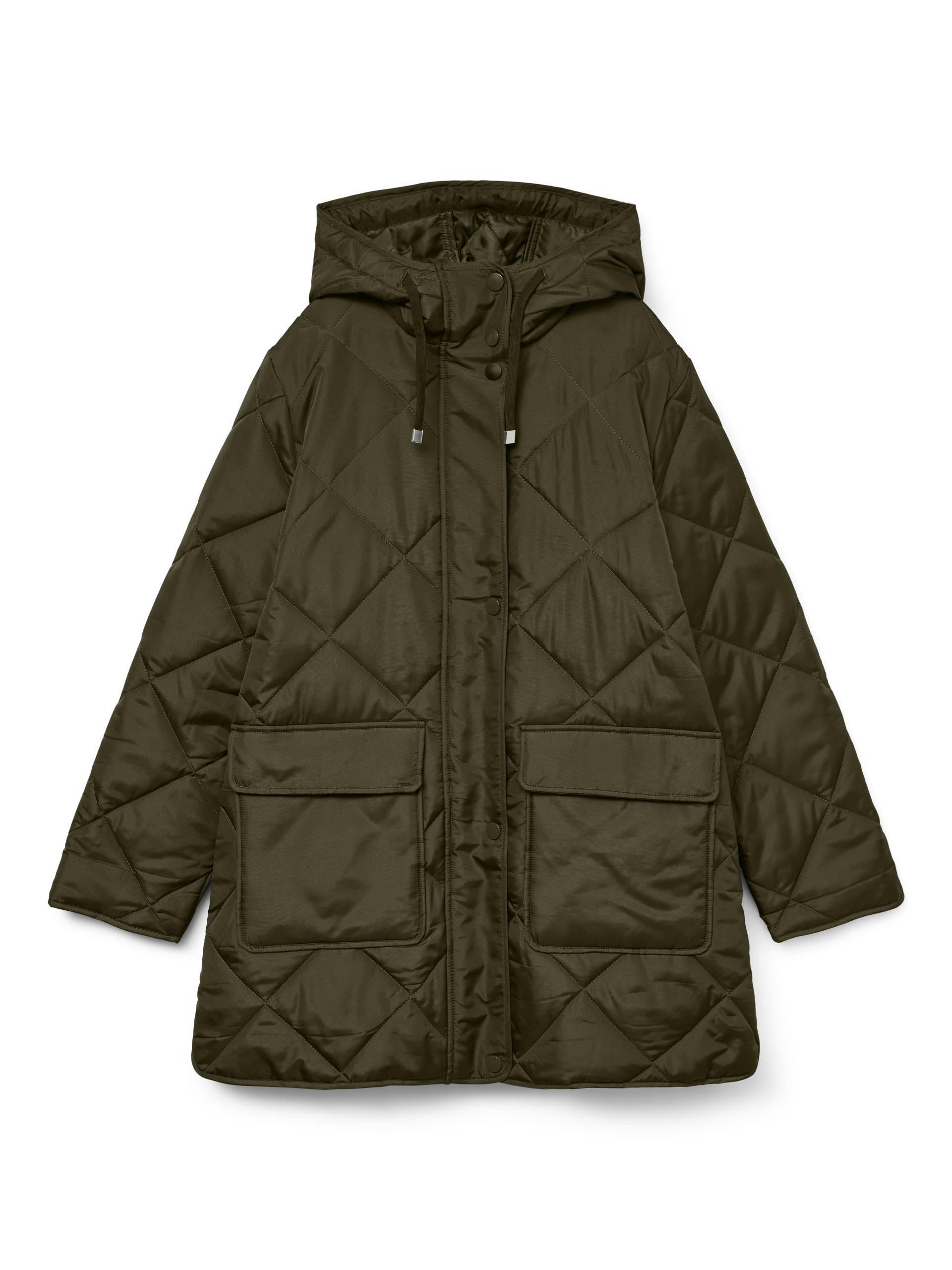 VERO MODA - VMMILLIE TESSA COAT grape leaf - Gr. - M von VERO MODA