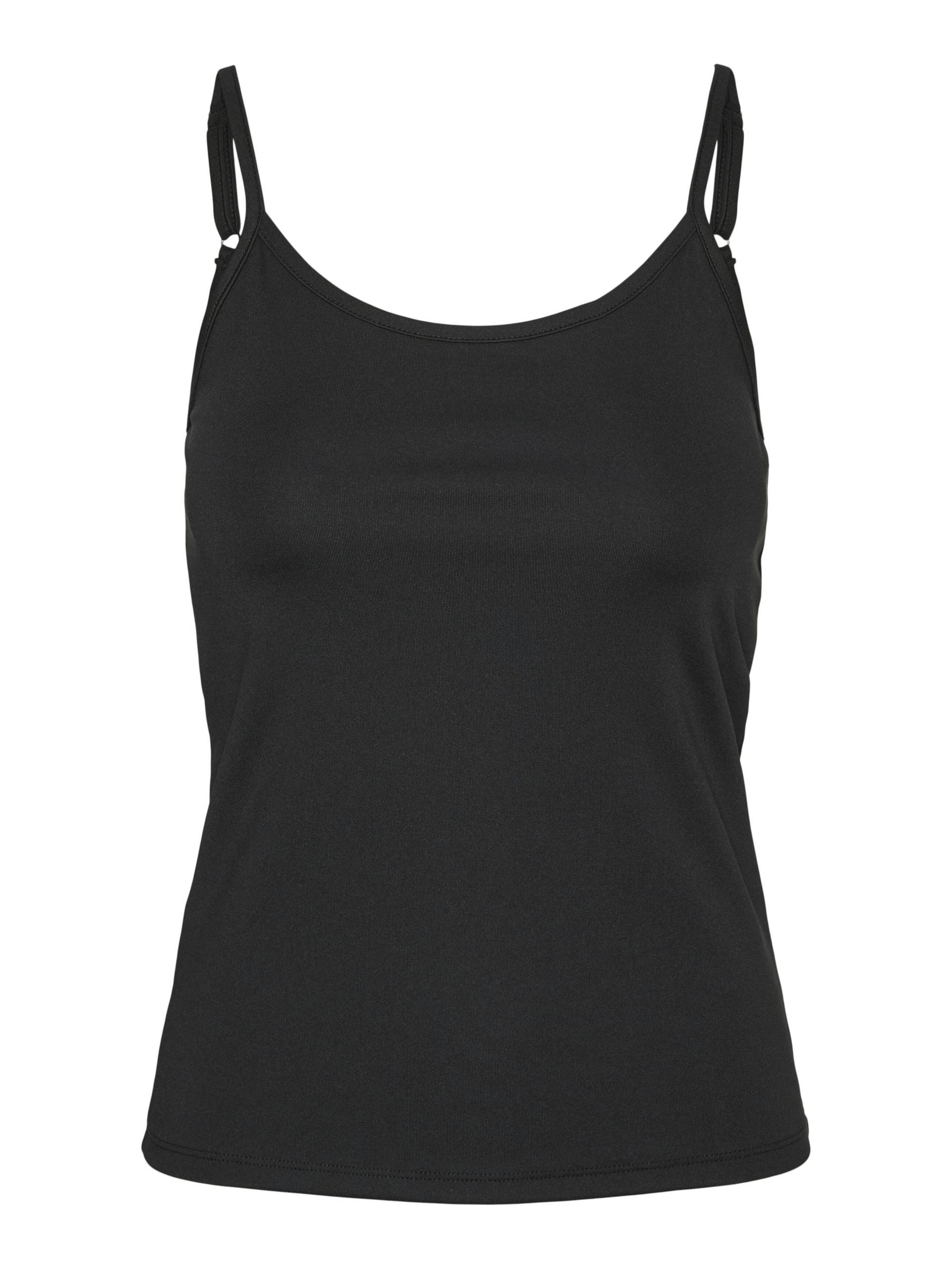 VERO MODA - VMMILLION SINGLET JRS NOOS black - Gr. - L von VERO MODA