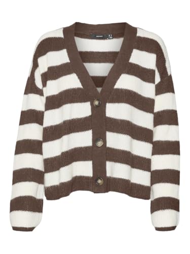 VERO MODA VMNATAHLIE LS V-NCK Button Card GA NOOS von VERO MODA