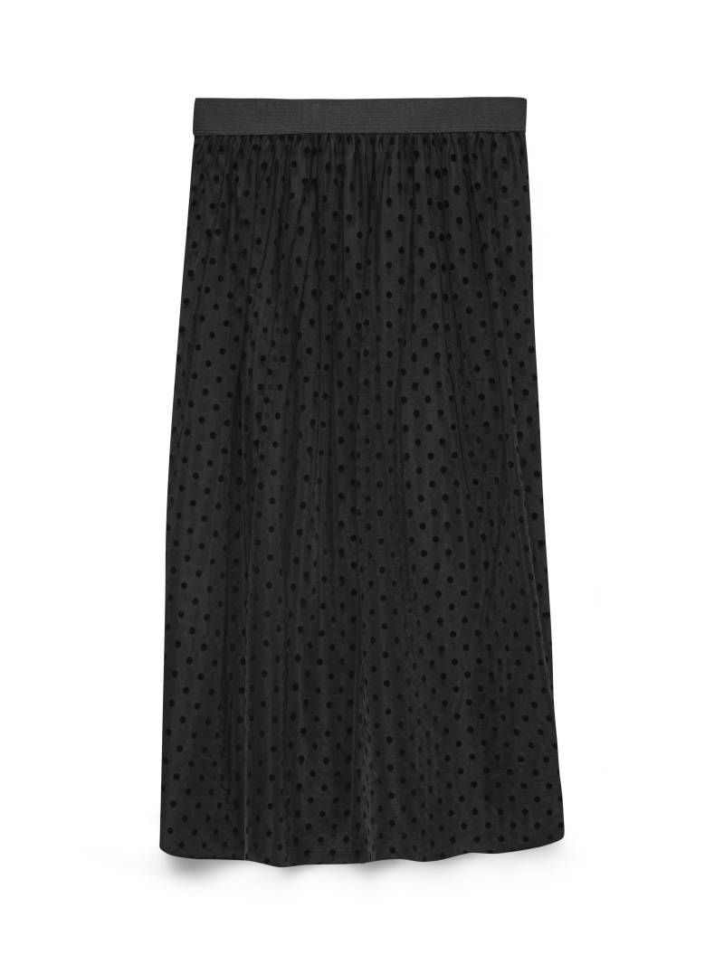 VERO MODA - VMNETHA HW 7/8 SKIRT JRS GA black - Gr. - XS von VERO MODA