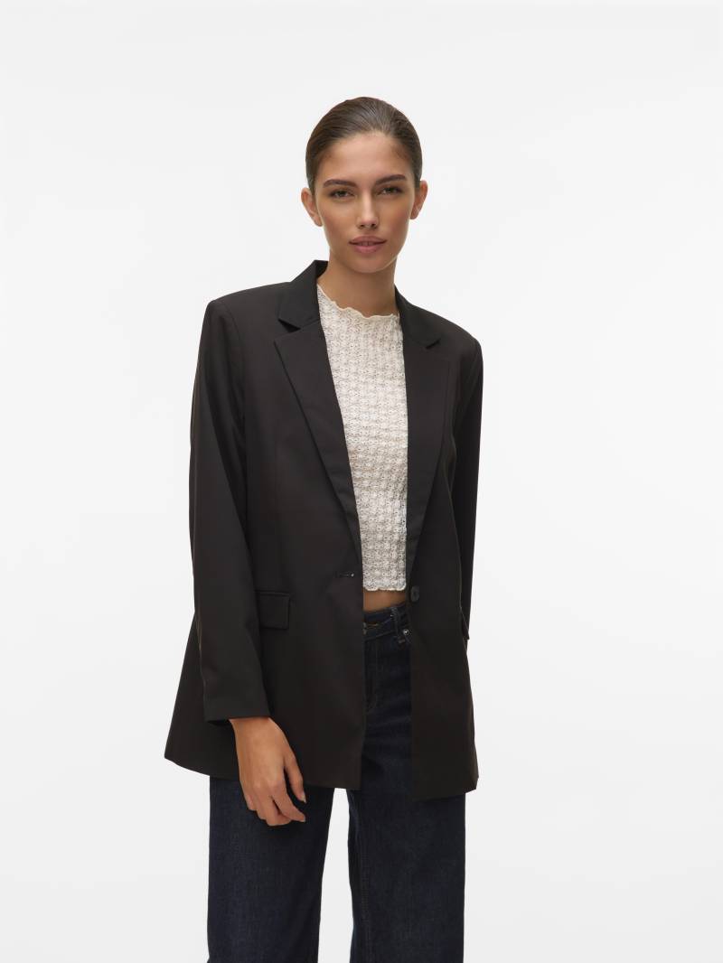 VERO MODA - VMNILA LS SLIM BLAZER NOOS black - Gr. - 40 von VERO MODA