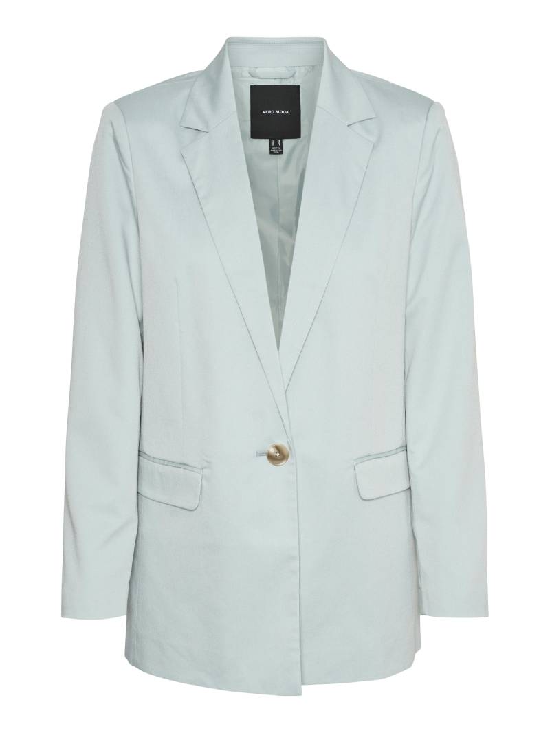 VERO MODA - VMNILA LS SLIM BLAZER NOOS gray mist - Gr. - 42 von VERO MODA