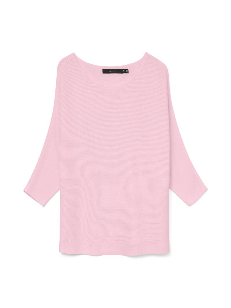 VERO MODA - VMNORA 3/4 BOATNECK BLOUSE NOOS pink-a-boo - Gr. - L von VERO MODA