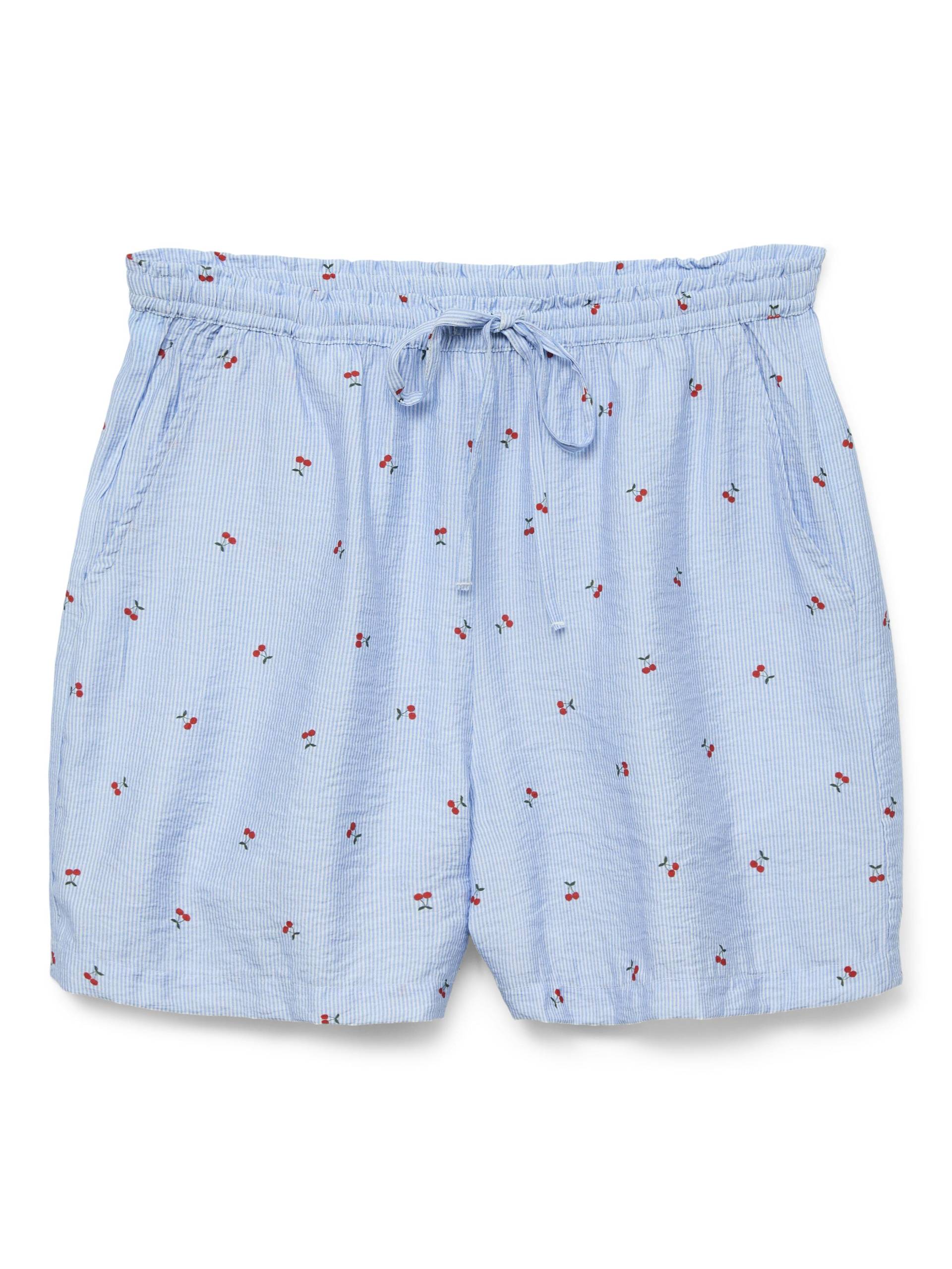 VERO MODA - VMODETTE HW SHORTS WVN GA snow white - Gr. - XL von VERO MODA