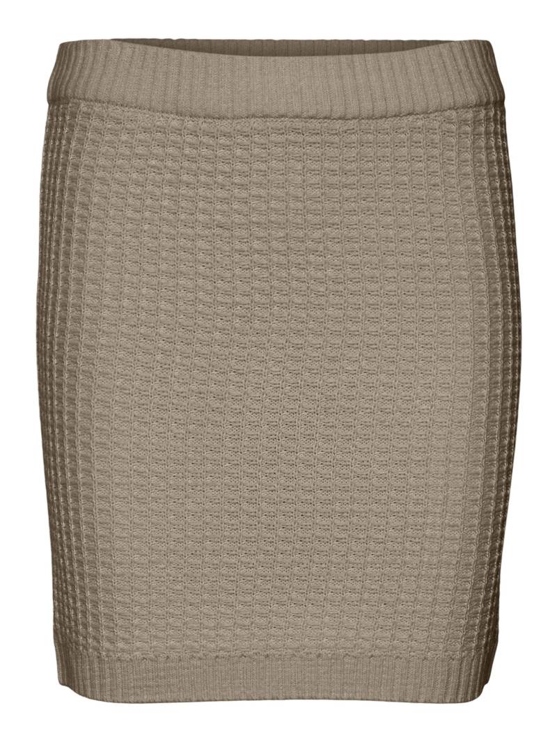 VERO MODA - VMOMEGA NW SHORT SKIRT BOO Braun - Gr. - XS von VERO MODA