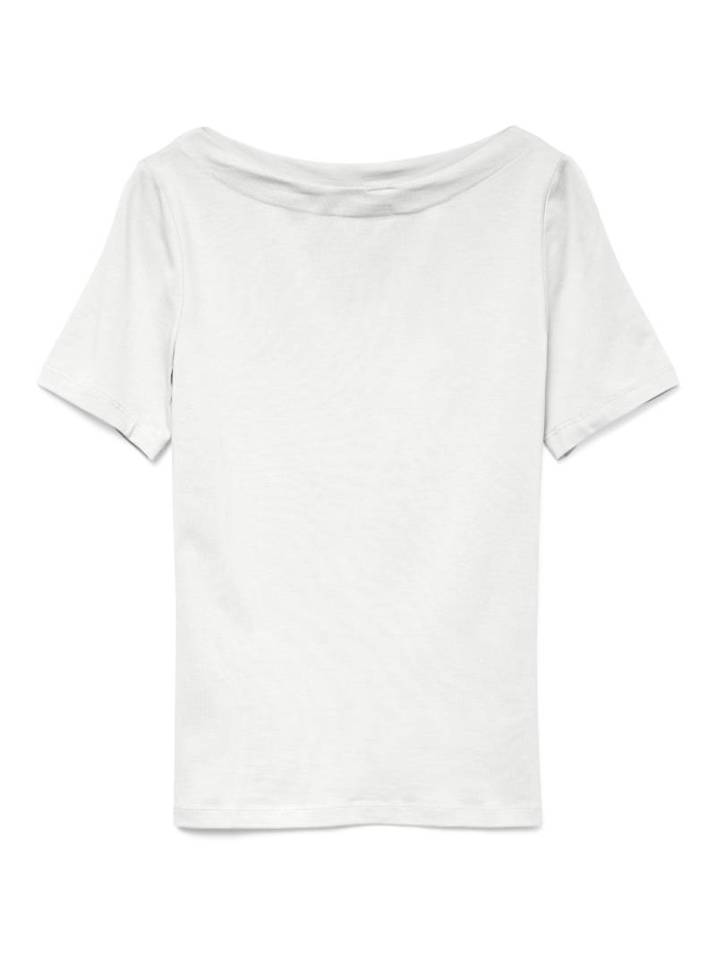 VERO MODA - VMPANDA MODAL S/S TOP NOOS bright white - Gr. - XS von VERO MODA