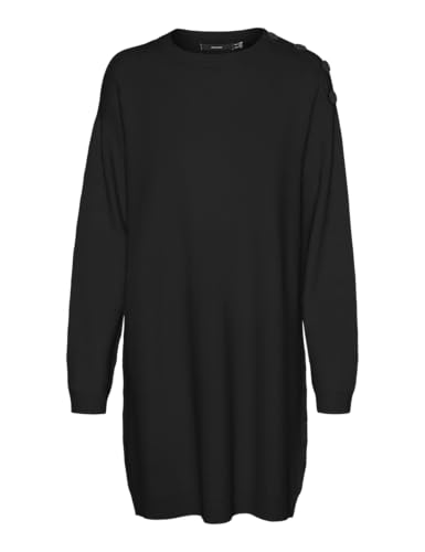 VERO MODA VMSABA LS O-Neck Button Dress GA NOOS von VERO MODA