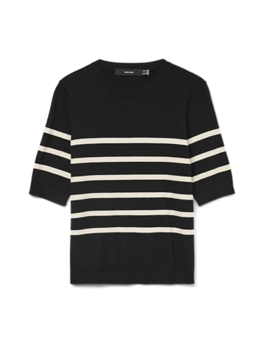 VERO MODA VMSABA Plain SS O-Neck Pullover GA NOOS von VERO MODA