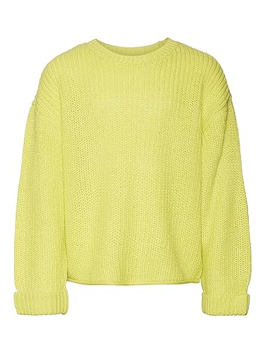 VERO MODA VMSAYLA FOLD LS O-NCK Pullover Girl NOOS von VERO MODA