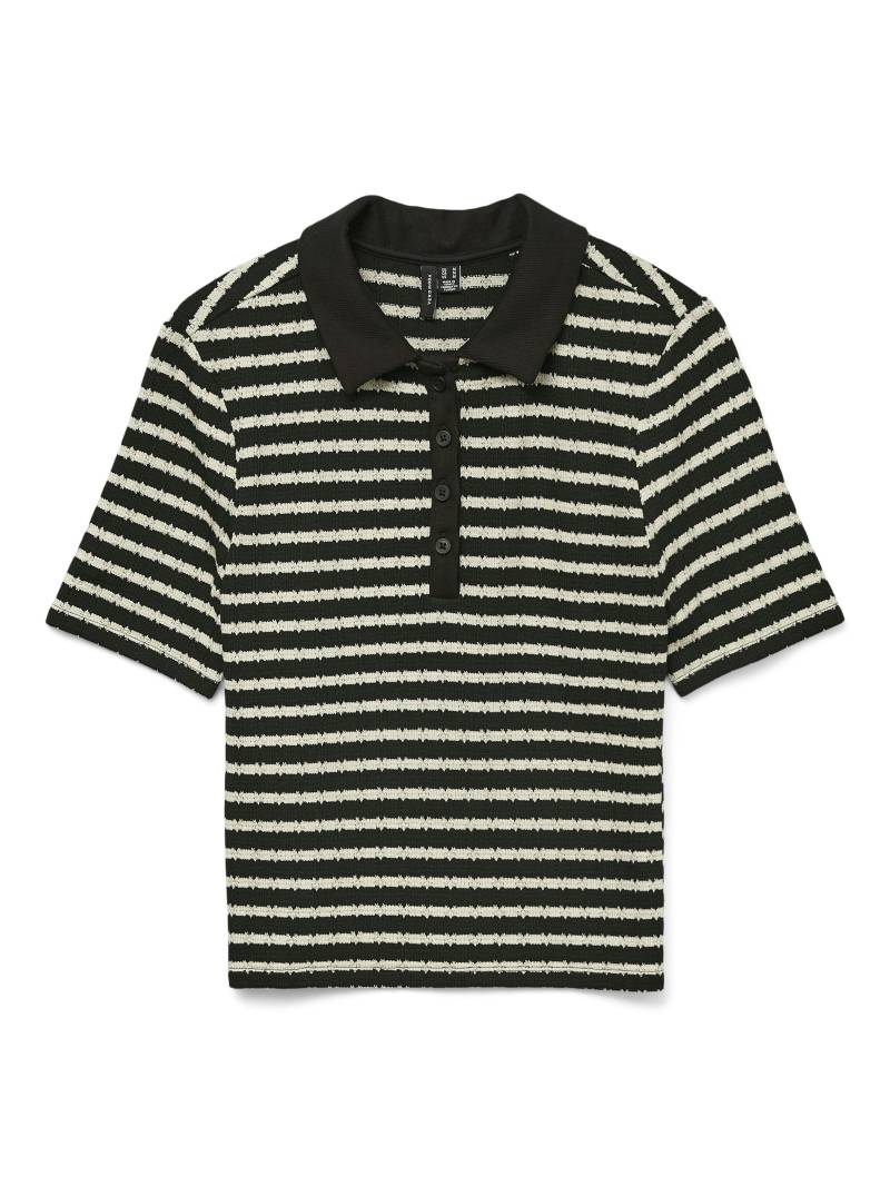 VERO MODA - VMSIA SS T-SHIRT JRS EXP black - Gr. - S von VERO MODA