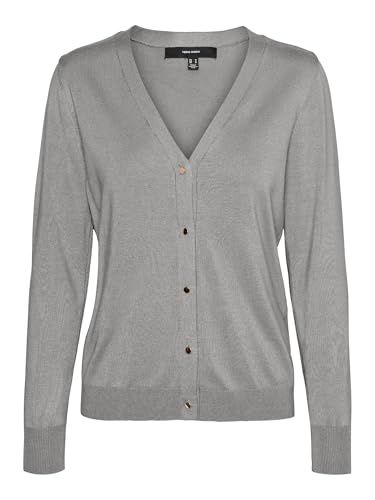 VERO MODA VMSILJE LS V-Neck Cardigan GA NOOS von VERO MODA