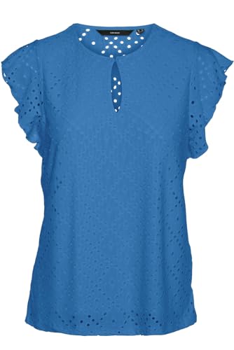 VERO MODA VMTASSA SS O-Neck TOP JRS GA von VERO MODA