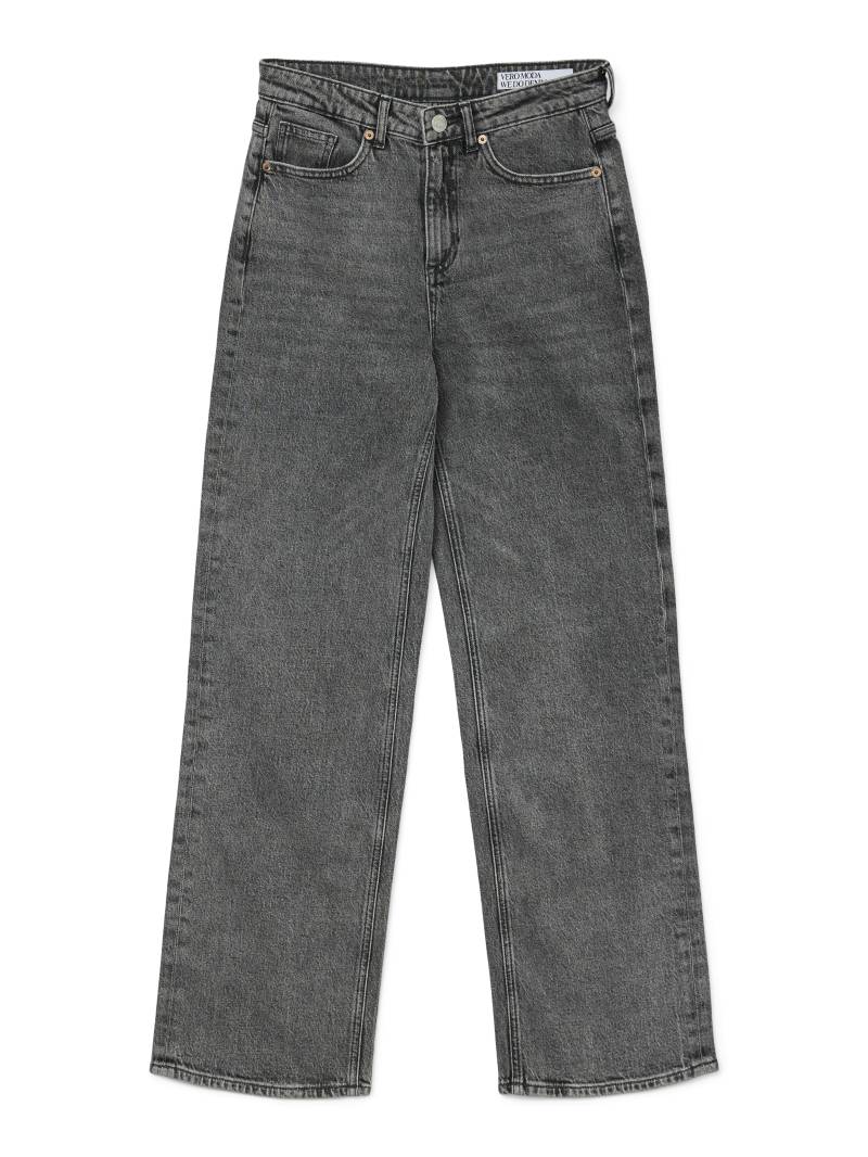VERO MODA - VMTESSA HR WIDE JEANS RA206 GA NOOS medium grey denim - Gr. - 32/32 von VERO MODA