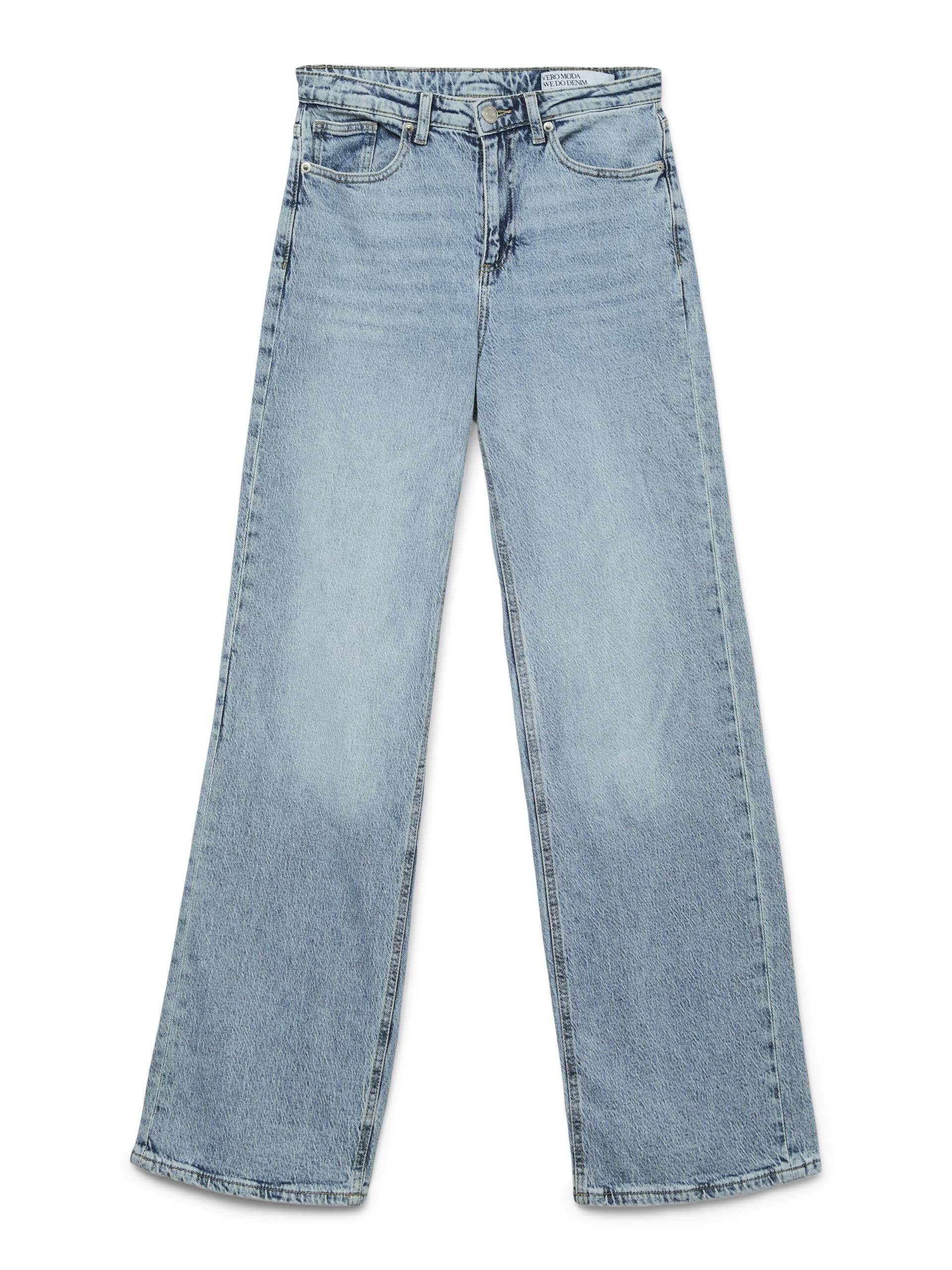 VERO MODA - VMTESSA HR WIDE JEANS RA339 GA NOOS light blue denim - Gr. - 30/32 von VERO MODA