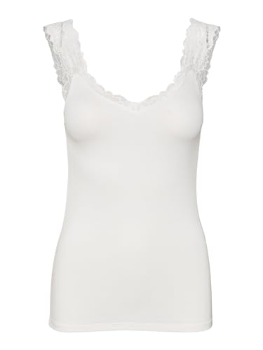 VERO MODA VMTESSA HR Wide STR Jeans Ecru GA von VERO MODA