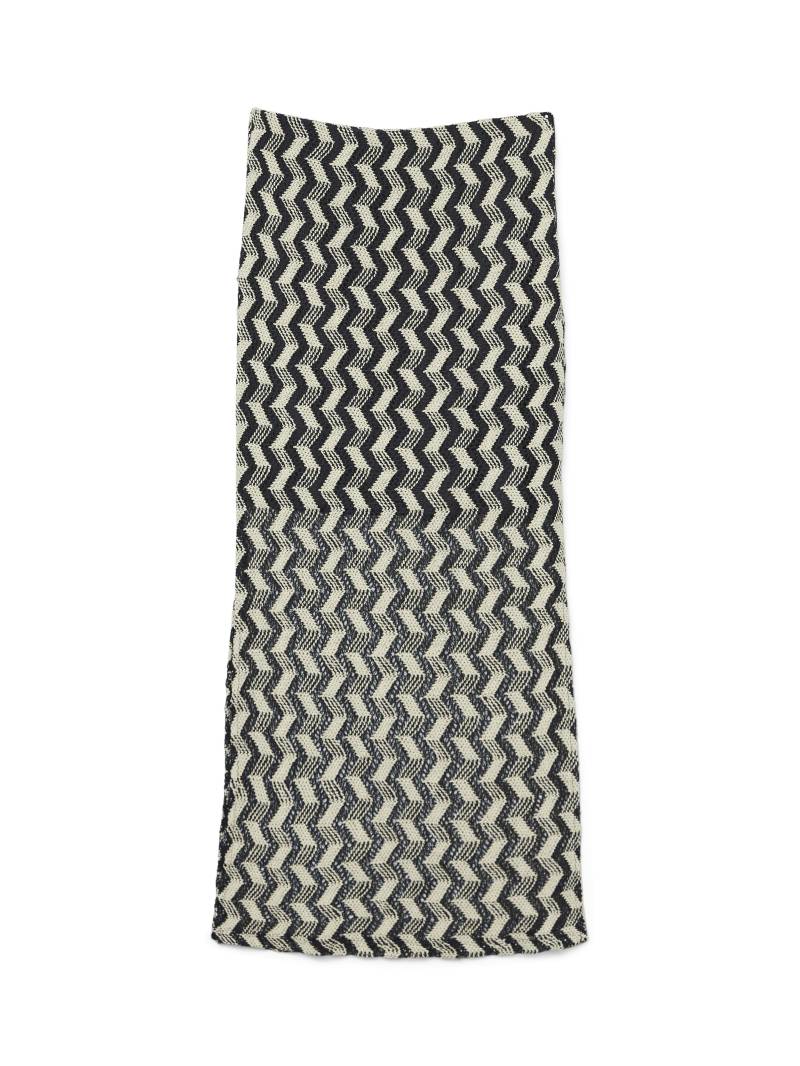 VERO MODA - VMTIKKA HW ANKLE SKIRT JRS GA navy blazer - Gr. - M von VERO MODA