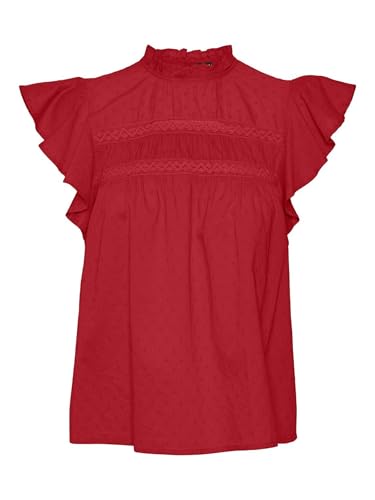 VERO MODA VMTRINE SL LACE TOP WVN GA NOOS von VERO MODA