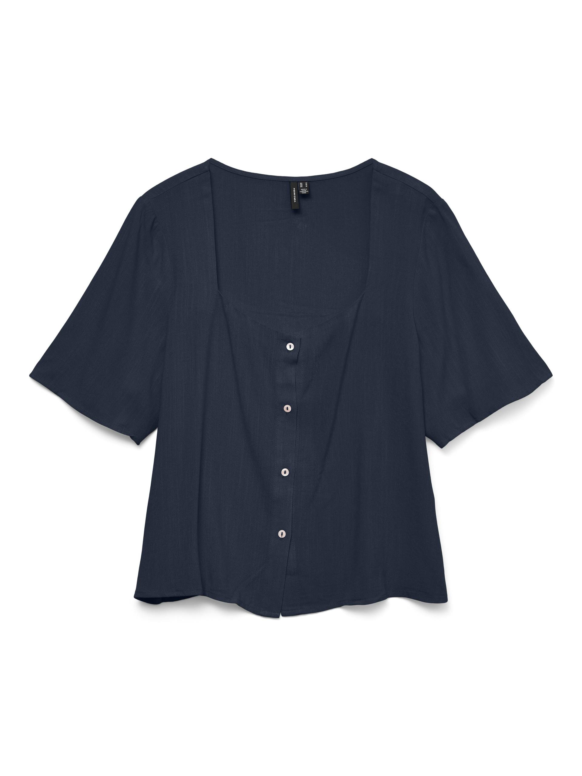 VERO MODA - VMTULA 2/4 TOP WVN GA navy blazer - Gr. - XL von VERO MODA
