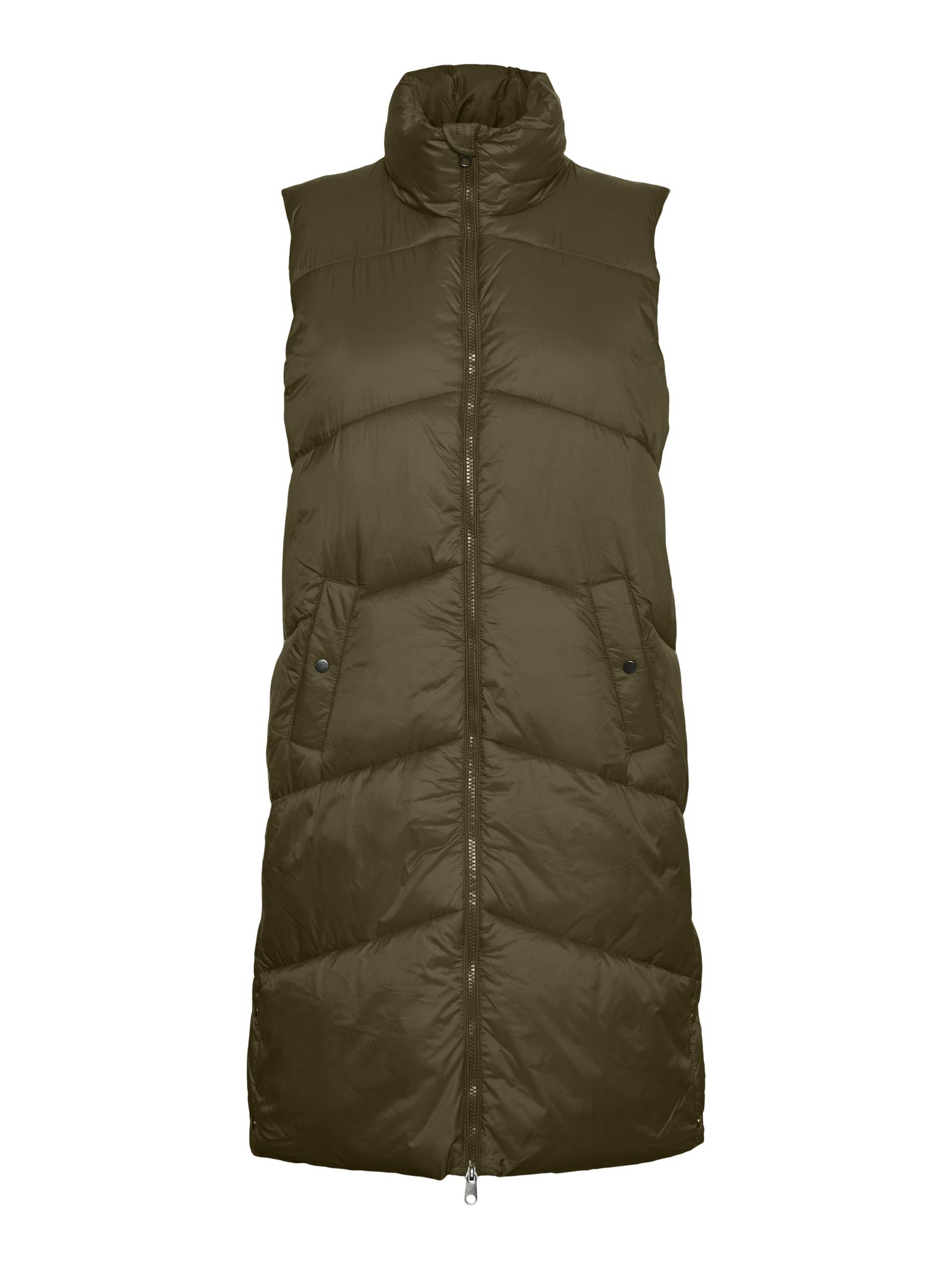 VERO MODA - VMUPPSALA 3-4 WAISTCOAT dark olive - Gr. - S von VERO MODA