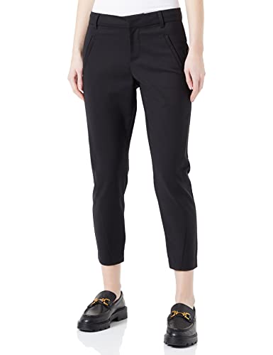 VERO MODA Damen Vmvictoria Mr Antifit Ankle Pants Petite Hose, Schwarz, XL / 28L EU von VERO MODA