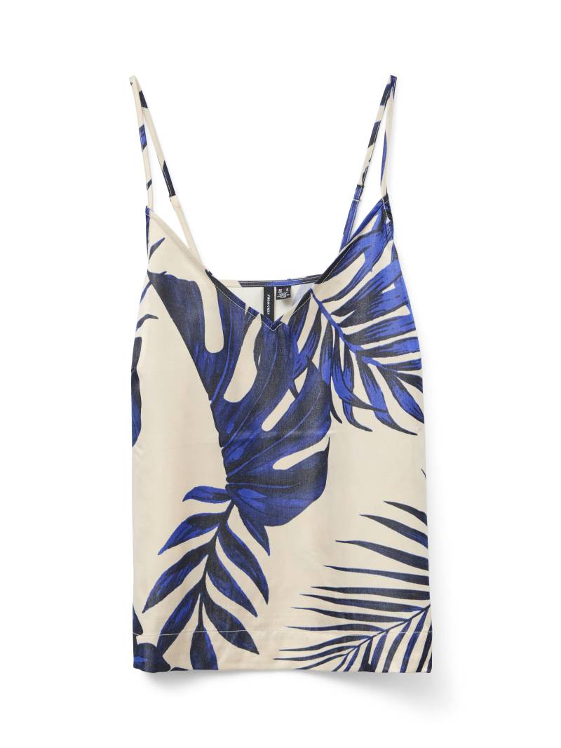 VERO MODA - VMVINA SINGLET TOP WVN GA cloud dancer - Gr. - XS von VERO MODA