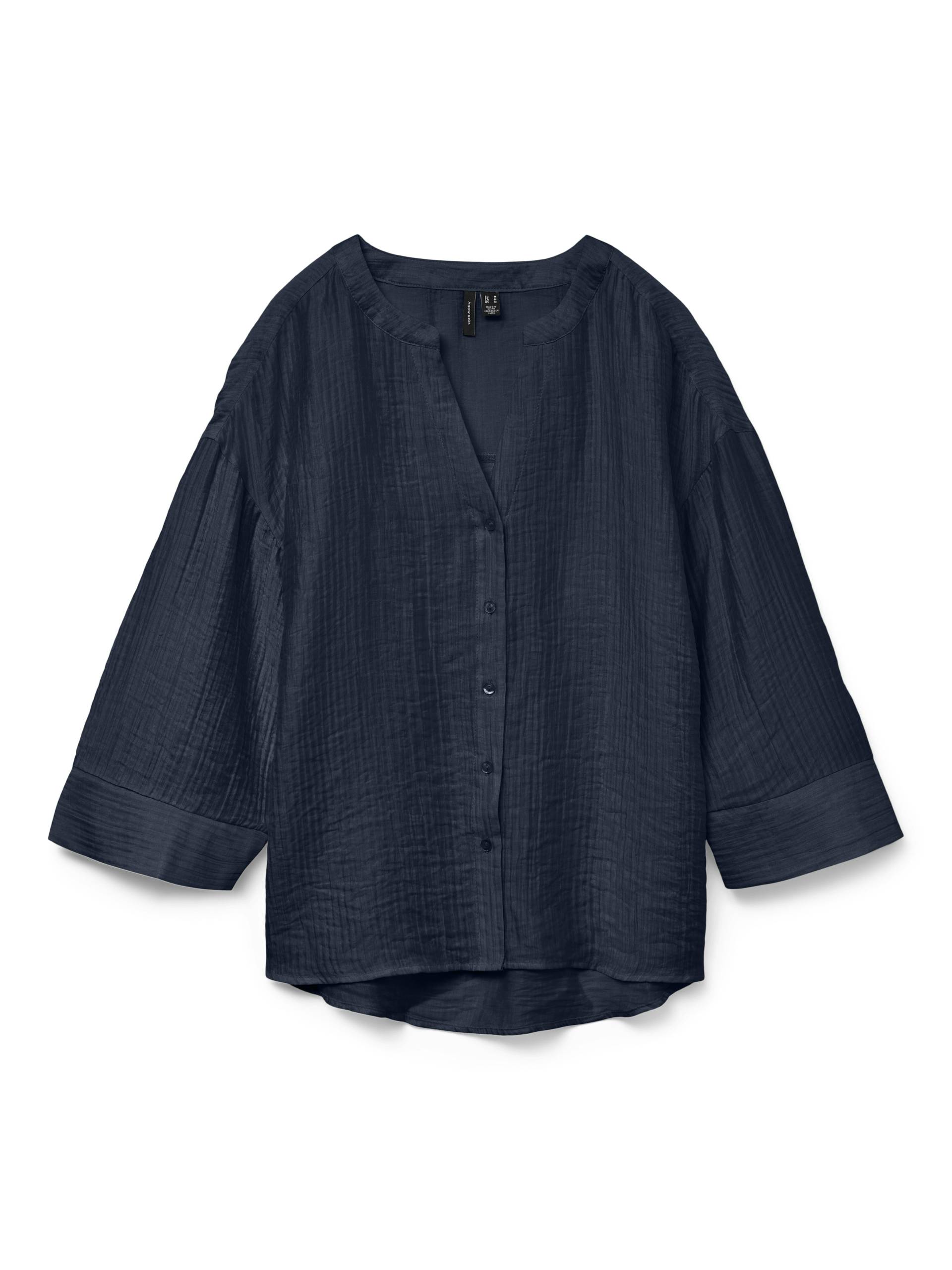 VERO MODA - VMVIRA 3/4 SHIRT WVN navy blazer - Gr. - XS von VERO MODA