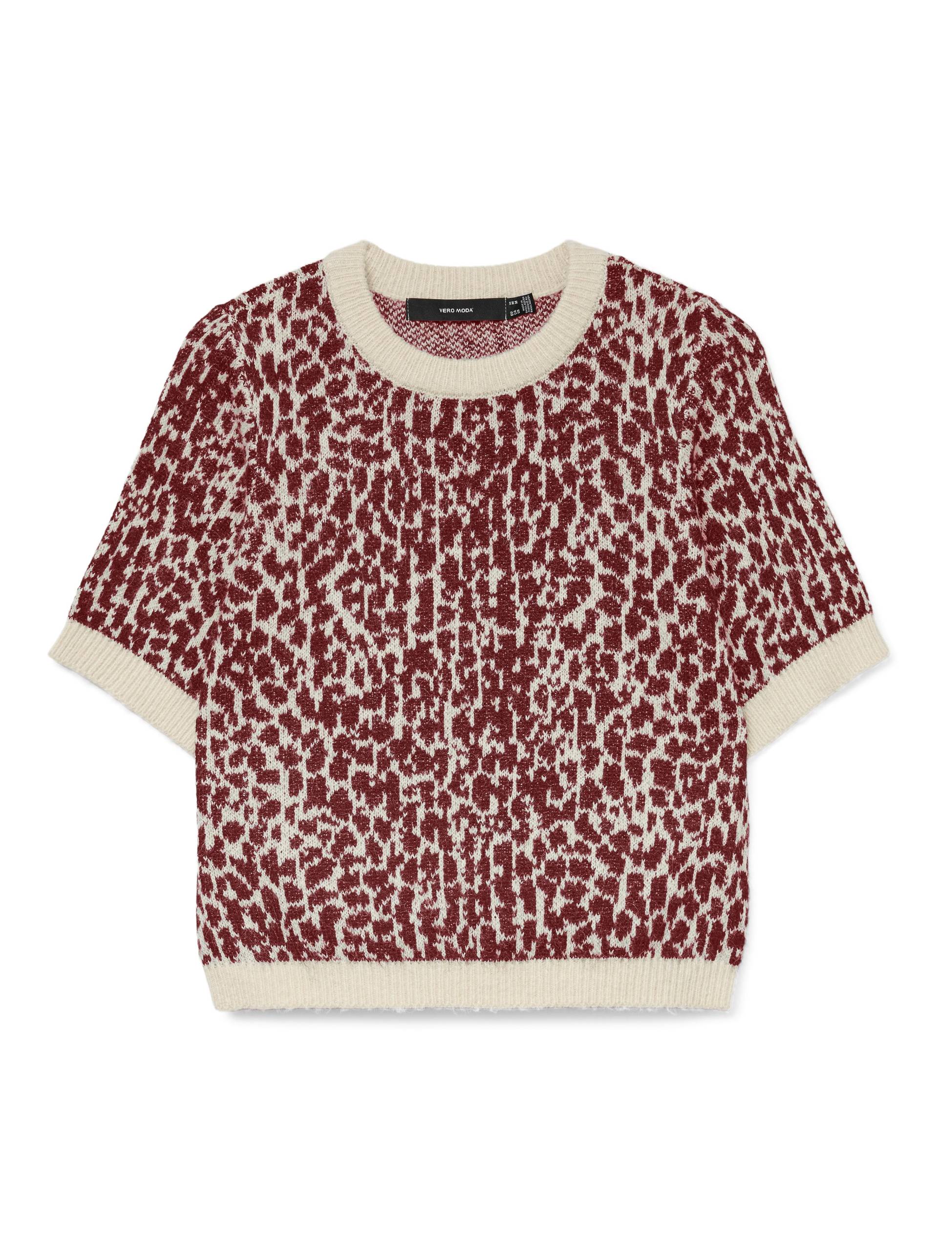 VERO MODA - VMWOW 2/4 O-NECK PULLOVER birch - Gr. - L von VERO MODA