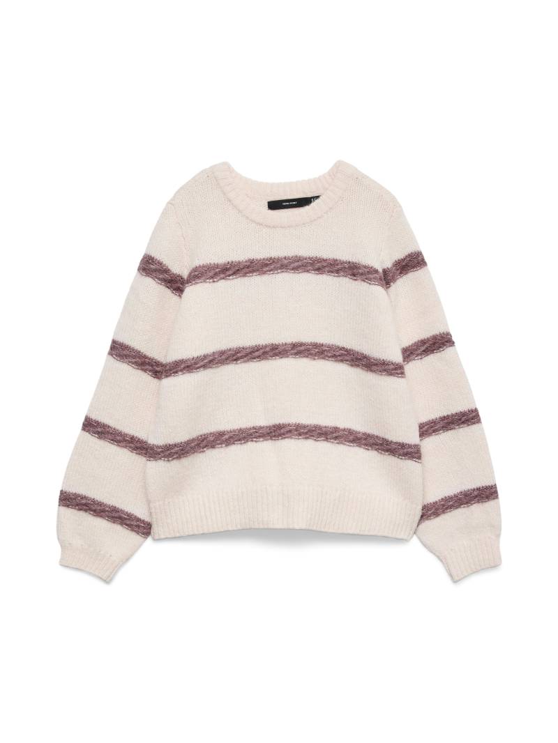 VERO MODA - VMZADA LS O-NECK PULLOVER pink dogwood - Gr. - L von VERO MODA