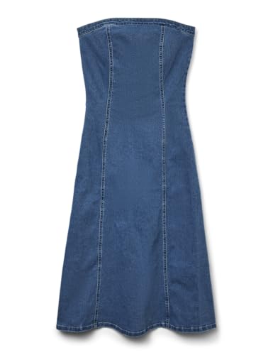 VERO MODA Vmailey Sl Bandeau Ankle DNM Dressvi3488 VERO MODA Vmailey Sl Bandeau Ankle DNM Dressvi3488 von VERO MODA