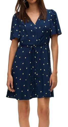VERO MODA Vmalba Ss Short Dress WVN Ga Noos von VERO MODA