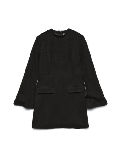 VERO MODA Vmanes Ls Short Tailored Tweed Dress von VERO MODA