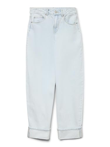 VERO MODA Female Mom Jeans VMBILLIE Hohe Taille Barrel Fit Jeans von VERO MODA