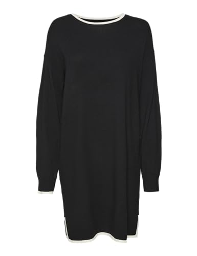 VERO MODA Vmbreeze Ls O-Neck Short Dress Ga Boo von VERO MODA